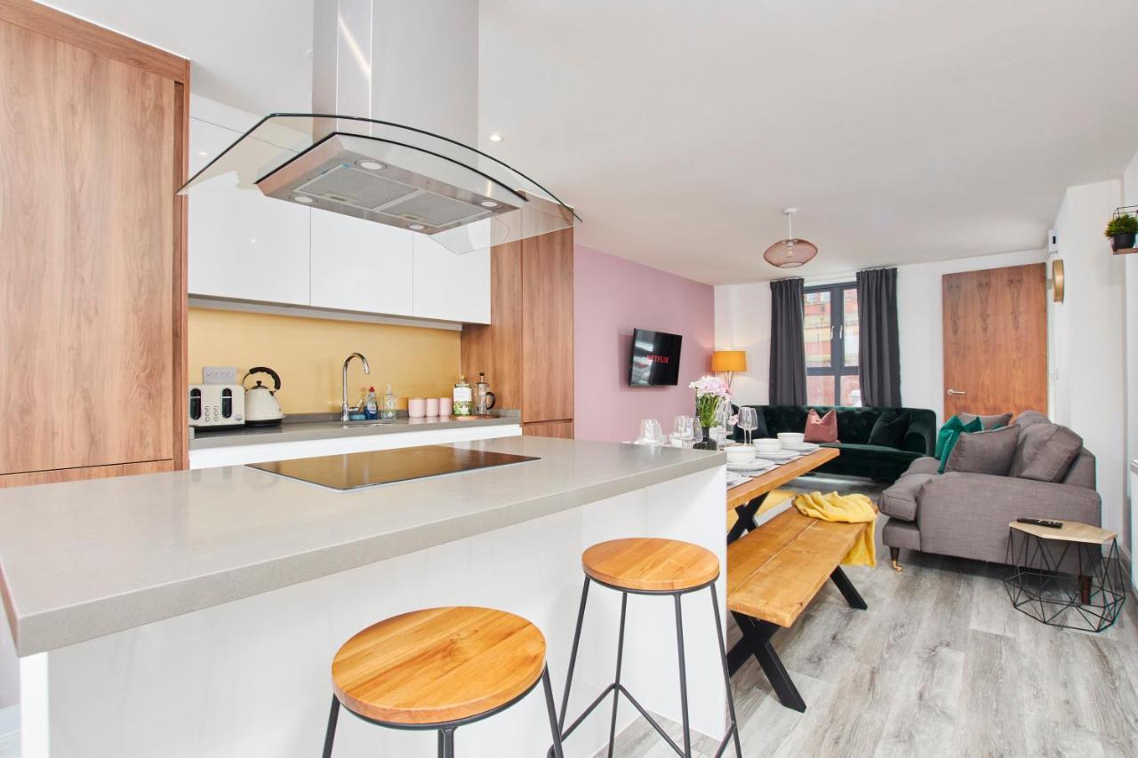 Beaut 5 Bed House W Parking Villa Manchester Luaran gambar